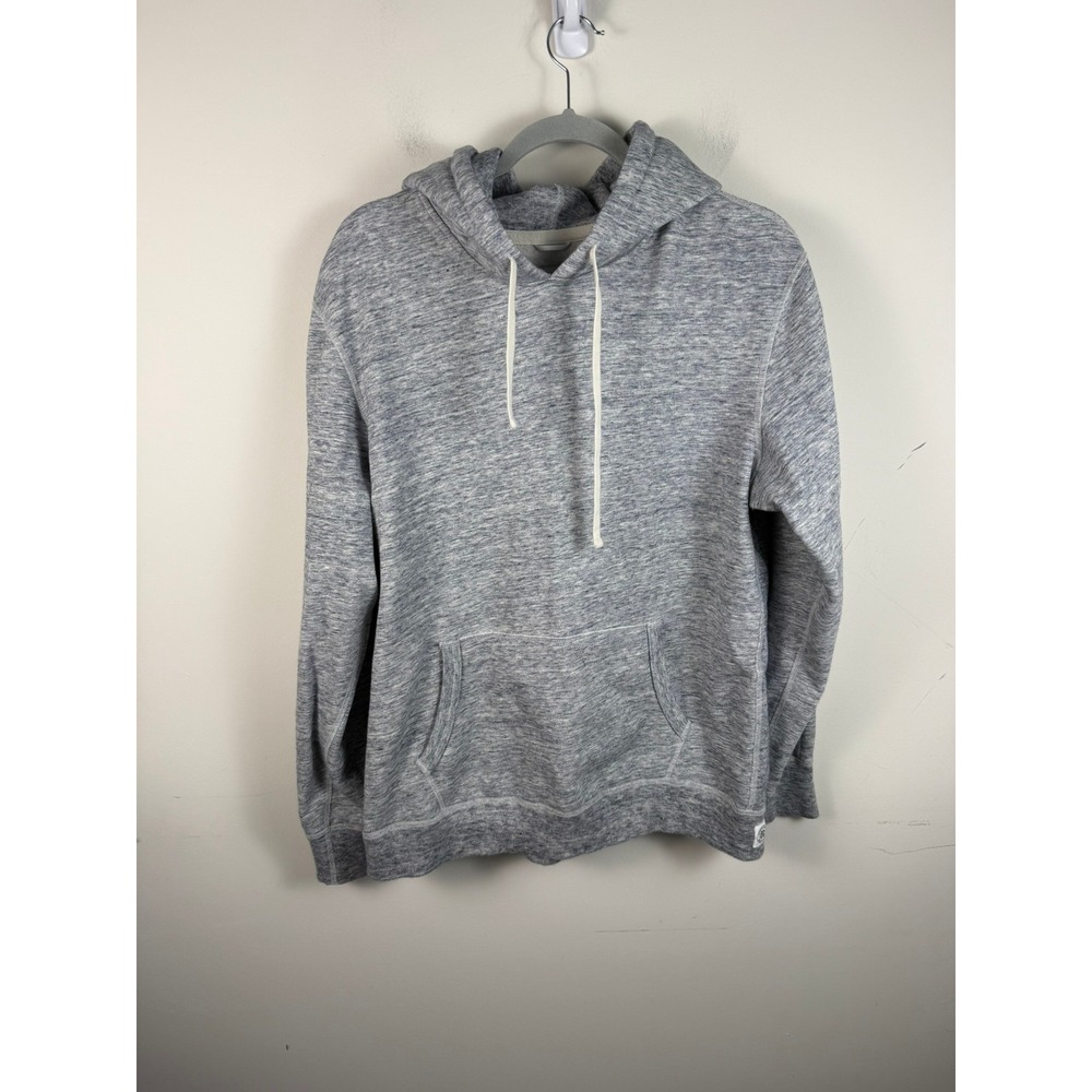 Reigning Champ Mens Midweight Terry Pullover Hoodie Grey Marl Large Canada